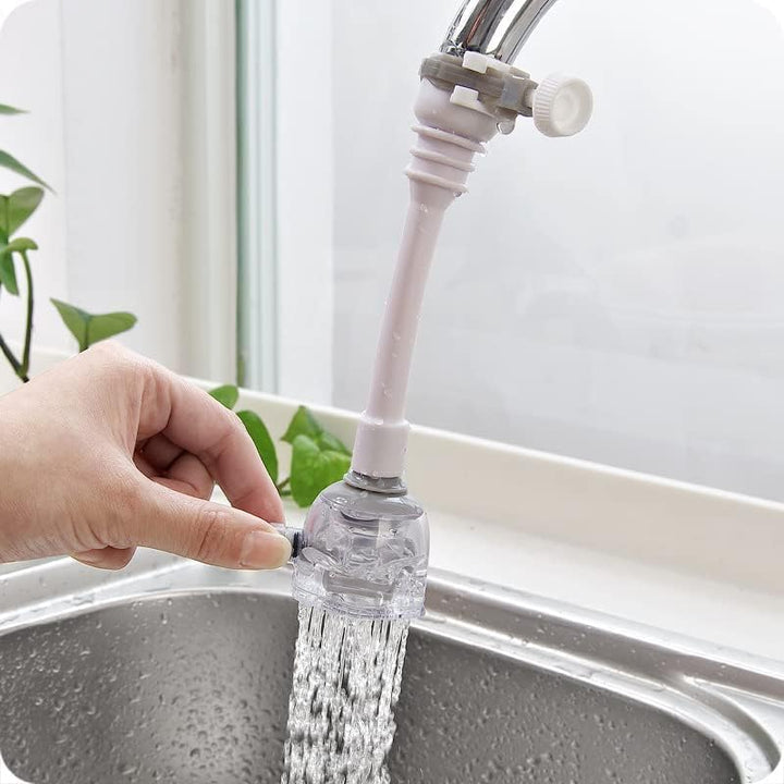 Wasserhahn-Verlängerung, verstellbar, spritzwassergeschützt, drehbar, für die Küche, Wasserspar-Düse