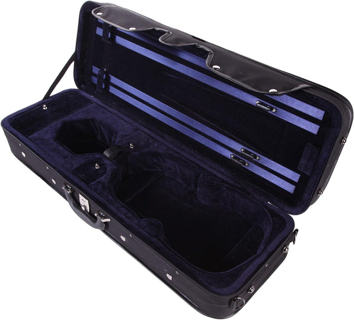 PACATO Livorno Violinetui 4/4 schwarz/blau