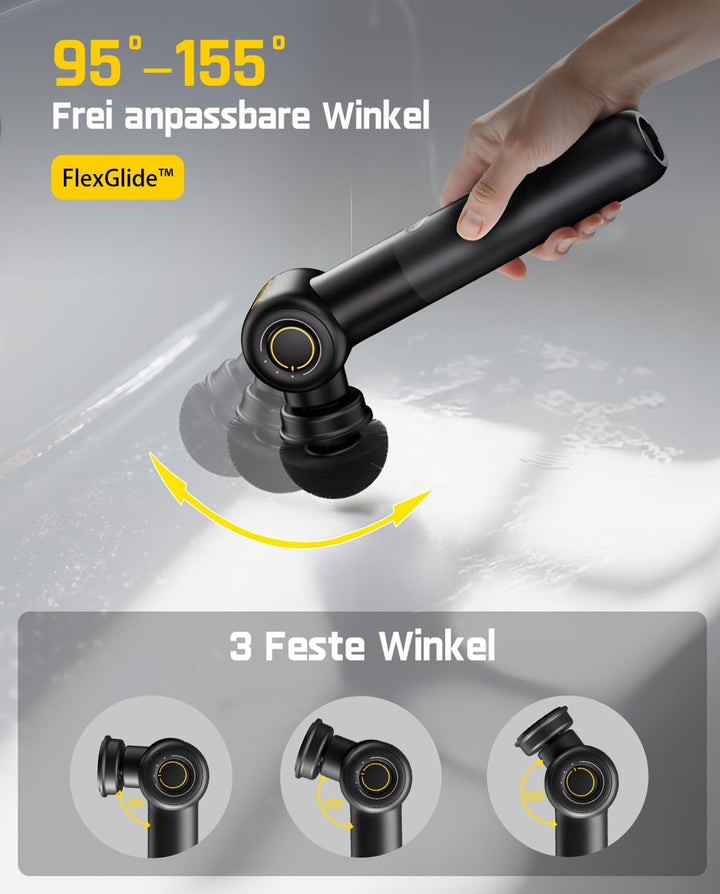 Fanttik Flip G9 Pro Elektrische Reinigungsbürste, VoltiPulse Motor, Dual-Speed, 6 Bürstenköpfe, Flex