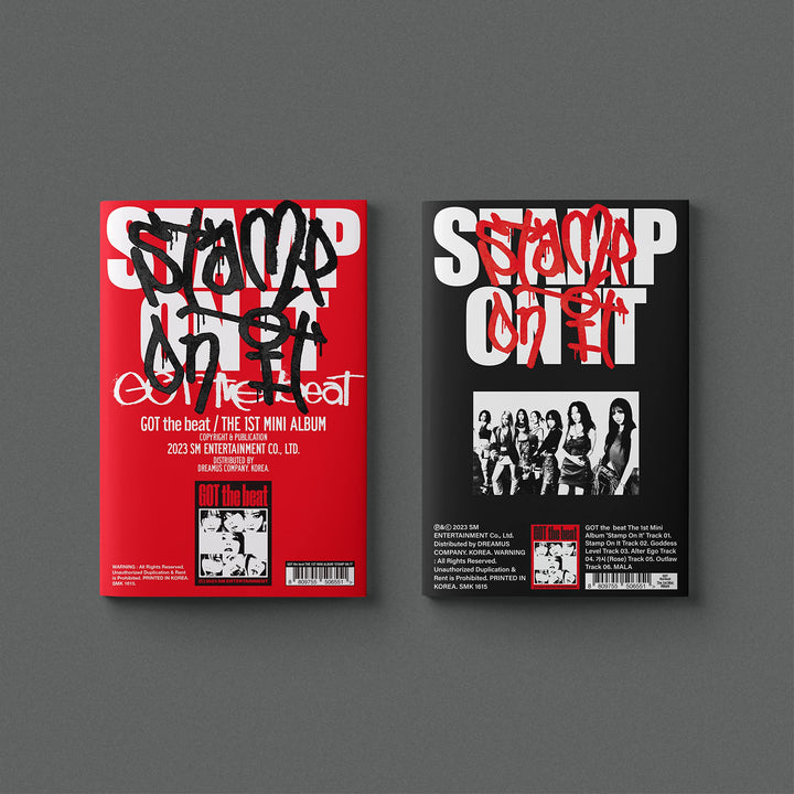 Stamp on It, Audio-CD