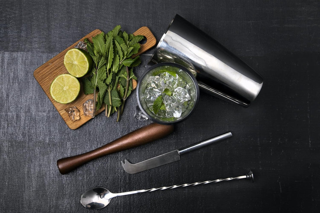 KitchenCraft Luxe Lounge Mojito-Cocktail, 4er-Set
