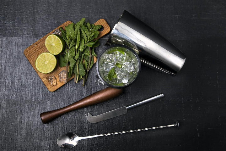 KitchenCraft Luxe Lounge Mojito-Cocktail, 4er-Set