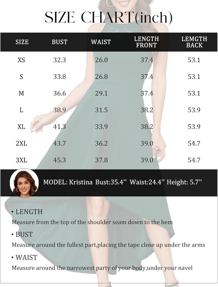 Bbonlinedress Damen-Cocktailkleid, formell, Abendkleid, Party, Hochzeit, Gast, Brautjungfernkleid XS