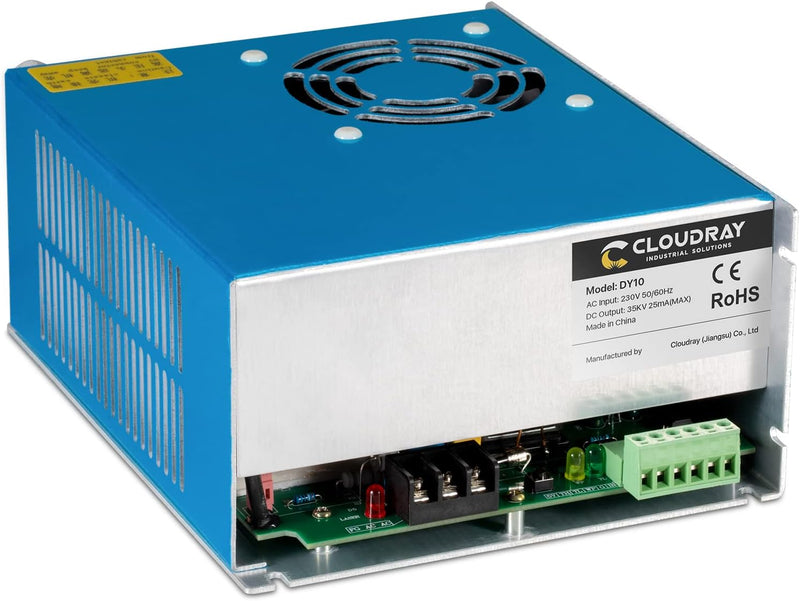 Cloudray CO2 Laser Power Supply CO2 Laser Netzteil CO2 laser 80w DY10 für CO2 Laserröhre CO2-Laserrö