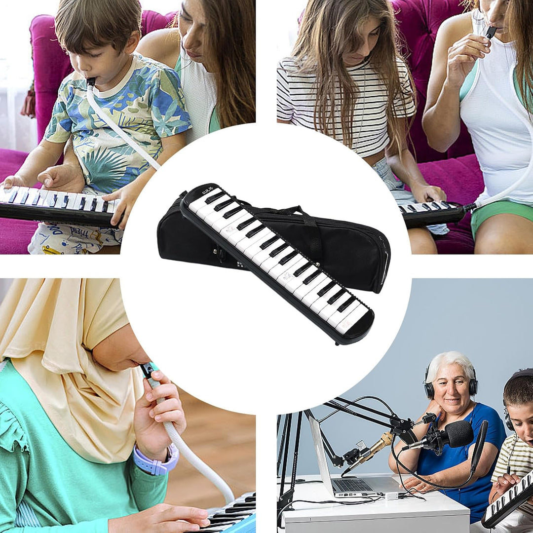32 Tasten Melodica Für Kinder Melodica Instrument Mit Tragetasche Geeignet, Blasinstrument Mit 2 Wei