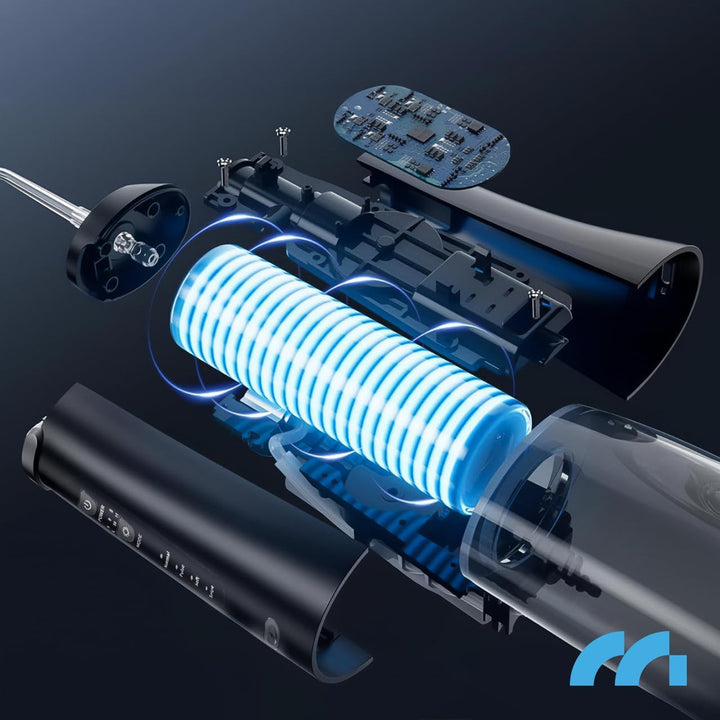 MalTec Munddusche Zahndusche elektrisch Toothie X60 150PSI Akku 2600 mAh 4 Betriebsmodi kabellos Sch