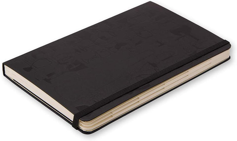 Moleskine Passion-Journal Wein Large, Hardcover mit Prägung schwarz, Wein