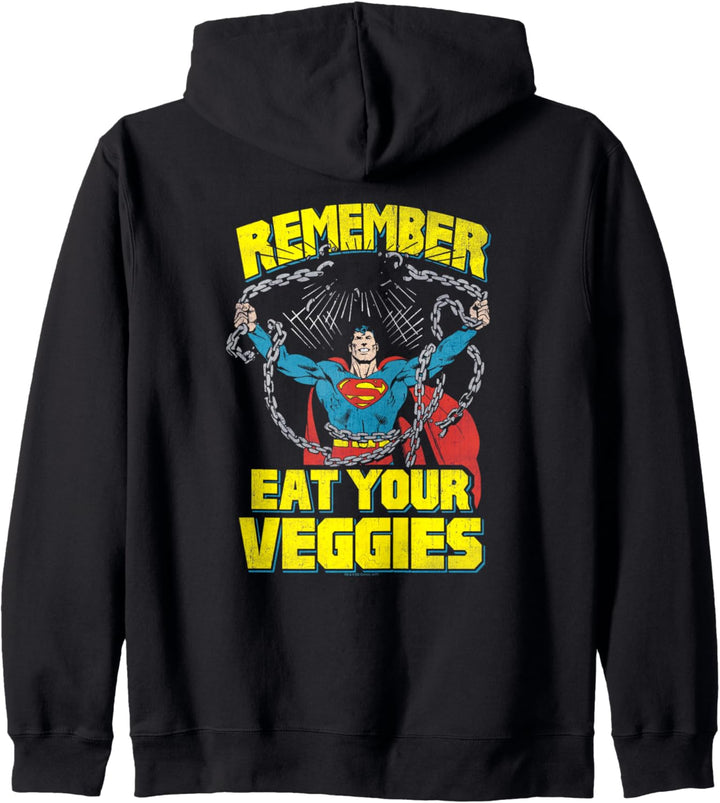 Superman Veggie Power Kapuzenjacke
