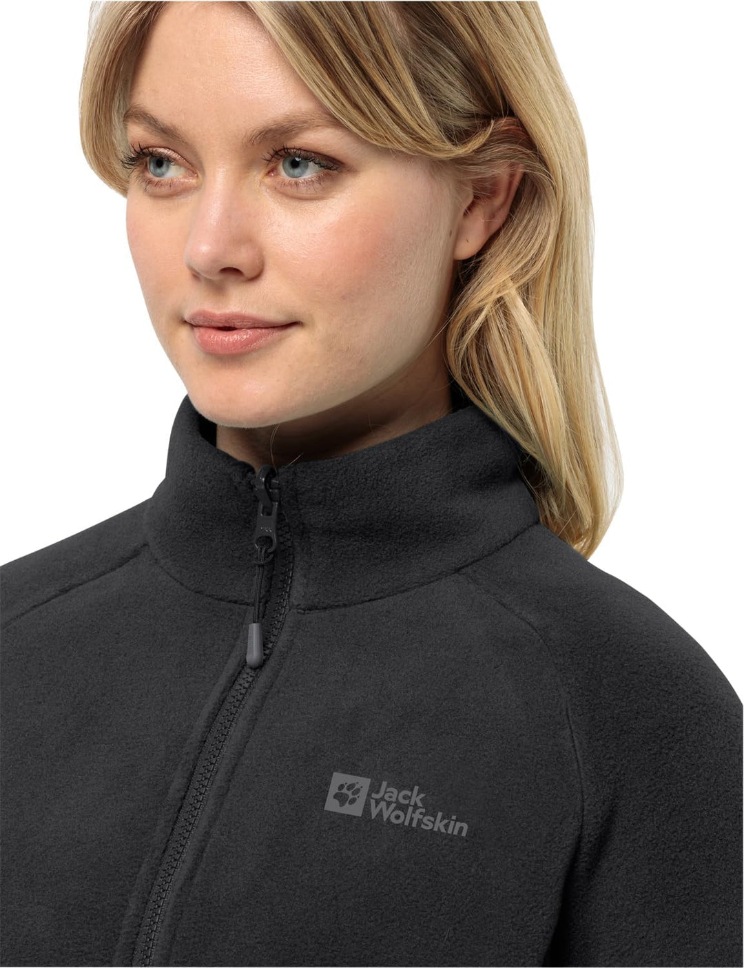 Jack Wolfskin Damen Moonrise Fz W Fleece-Jacke XS Schwarz, XS Schwarz