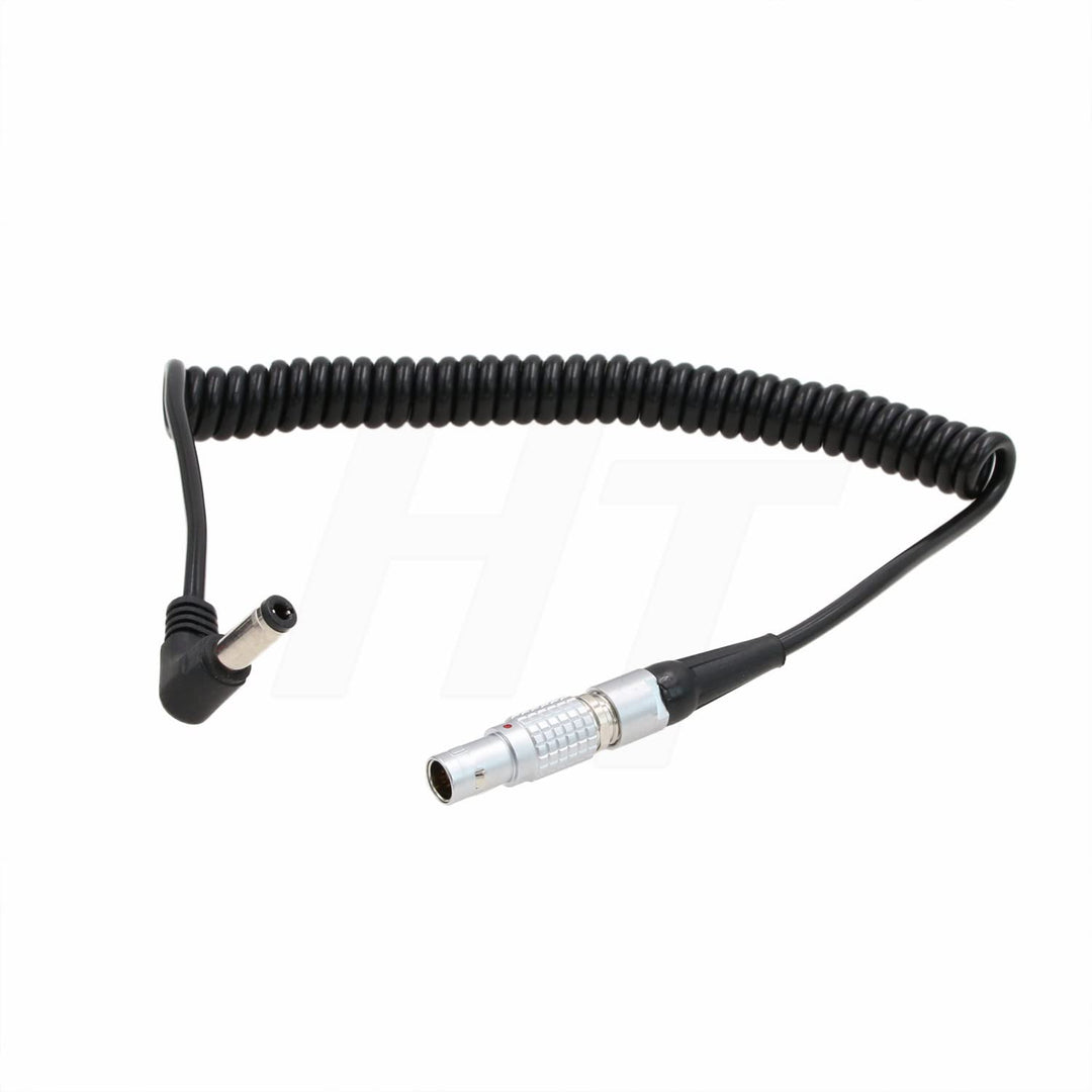 HangTon Follow Focus Motor Spiralkabel Stromkabel DC Barrel auf 6 Pin für DJI RS2 Gimbal Wireless Le