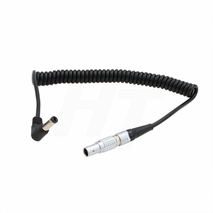 HangTon Follow Focus Motor Spiralkabel Stromkabel DC Barrel auf 6 Pin für DJI RS2 Gimbal Wireless Le