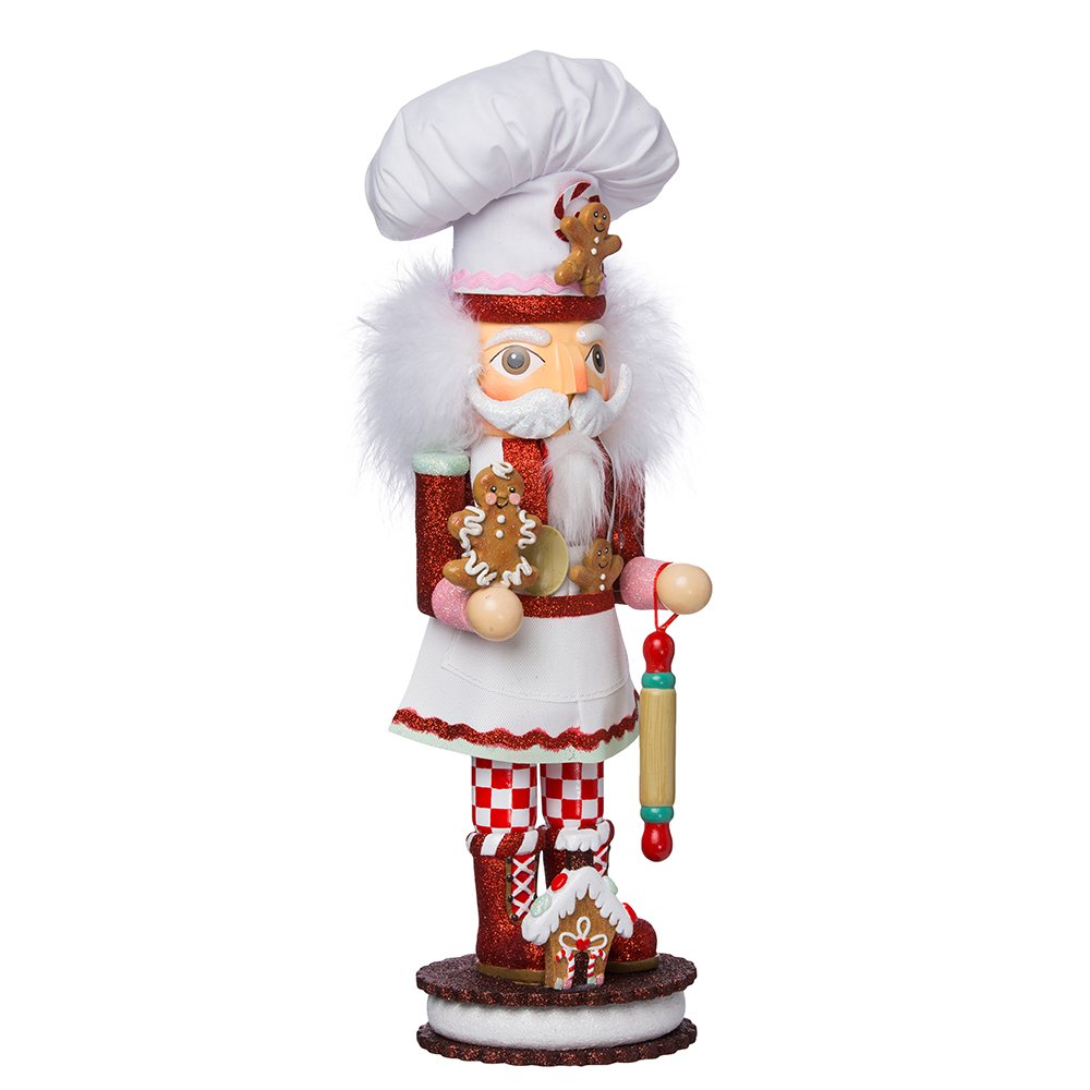 Kurt S. Adler Lebkuchen-Koch-Nussknacker, 38,1 cm 15in, 15in