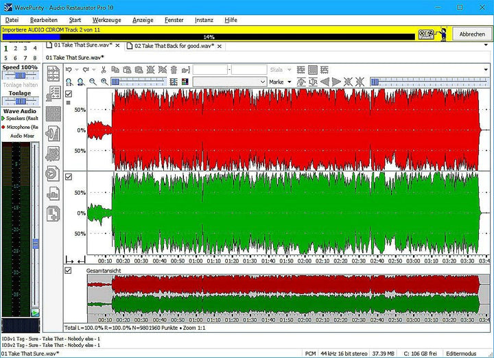 auvisio Musikanlagen: Kompakt-Stereoanlage & Digitalisierer mit DAB-Digitalradio & Software (Schallp