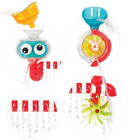 Yookidoo Baby Badespielzeug Wasserspielzeug für Badewanne (1–3 Jahre) – Transparentes Wasserlabor mi