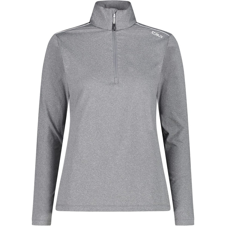 CMP Damen Softech-Pullover für Damen Sweater 42 Titan Mel., 42 Titan Mel.
