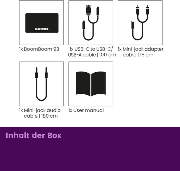 Bluetooth Audio Empfänger - Marmitek BoomBoom 93 - aptX & aptX Low Latency - Digitaler Audioausgang
