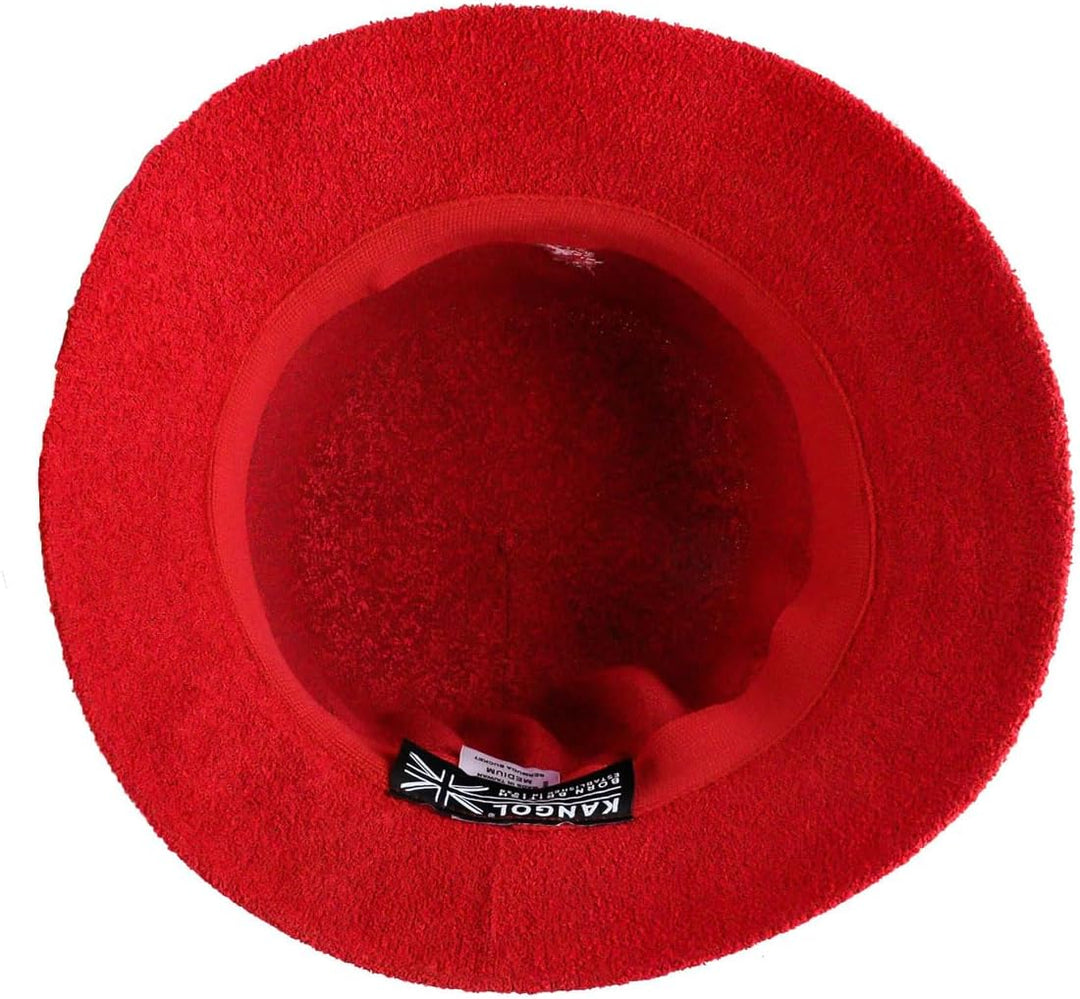 Kangol Unisex Bermuda Bucket Fischerhut S Red (Scarlet), S Red (Scarlet)