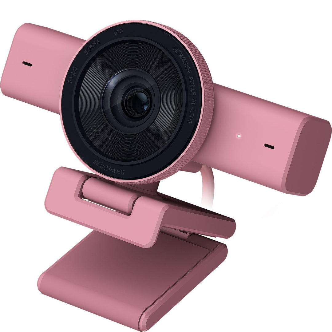 Razer Kiyo V2 – 4K 30FPS Webcam und KI-gestützter Bildausrichtung - 1080p 60FPS, integrierte Abdecku