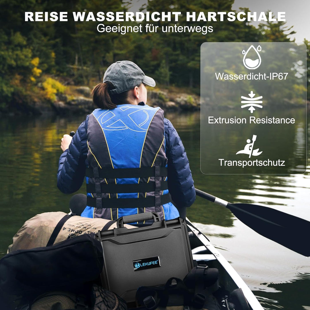 LEKUFEE wasserdichte Koffer für DJI Neo 1 Motion Fly More Combo,DJI Goggles N3/3/2/Goggles Integra,R
