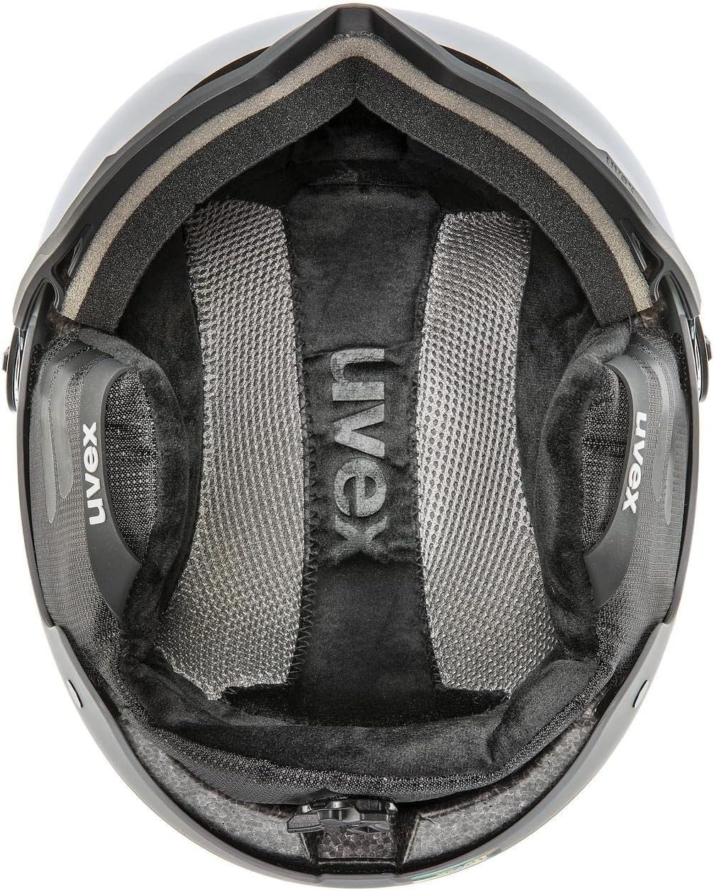uvex Wanted Visor Visier Skihelm - Navy mat glacier - rhino matt 58-62 cm, glacier - rhino matt 58-6