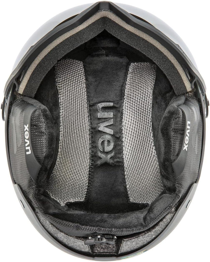uvex Wanted Visor Visier Skihelm - Navy mat glacier - rhino matt 58-62 cm, glacier - rhino matt 58-6