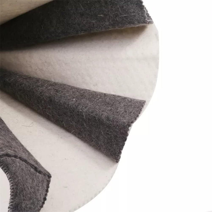 Sauna Hut Filz Wollkappe Für Sauna Anti -hitze Badkopf -Kappe Sauna Accessoires Für Heisses Dampfbad