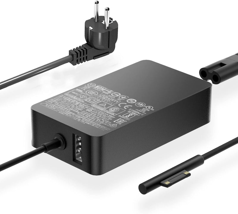 CYD 15V 127W Ladegerät-Charger-Notebook Netzteil für Surface Pro 8, Surface Go 3, Surface Laptop Stu