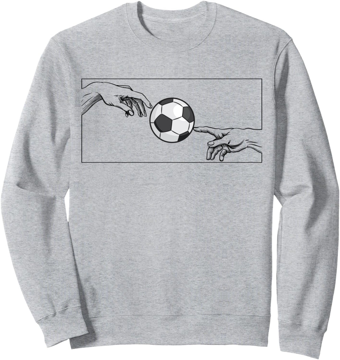 Fussball Junge Mädchen für Fussballspieler zum Fussball Sweatshirt