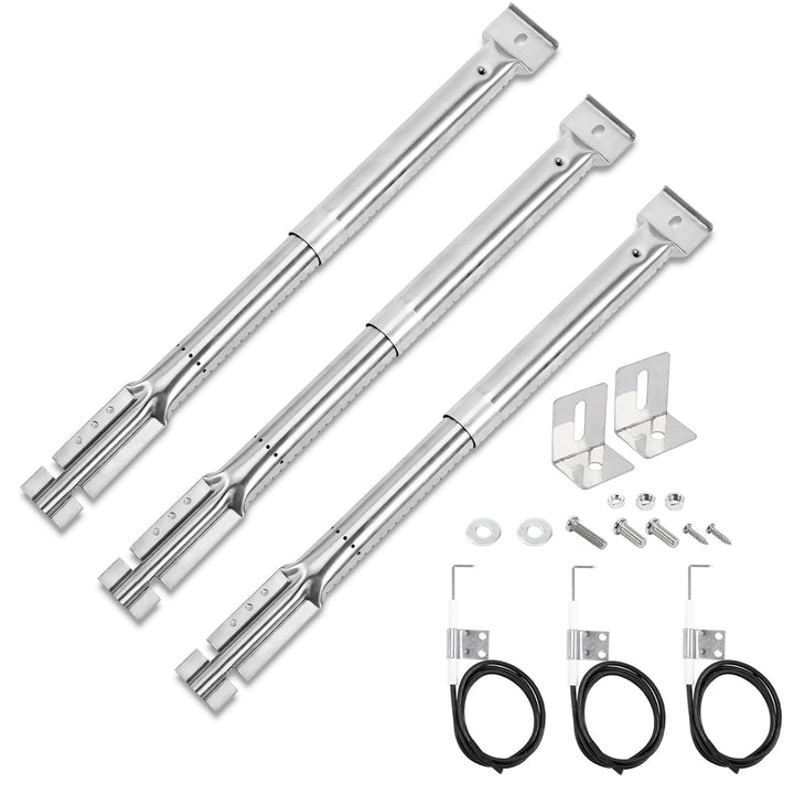 GFTIME 31-42cm Universal Brenner einstellbar Ersatzteile für Tepro, Barbecook, Taino, Campingaz, Cha