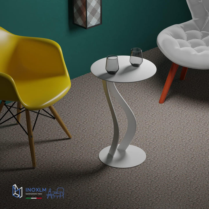 INOXLM Couchtisch Narciso | Couchtisch | Couchtisch | Niedriger Design Tisch | Couchtisch für Wohnzi