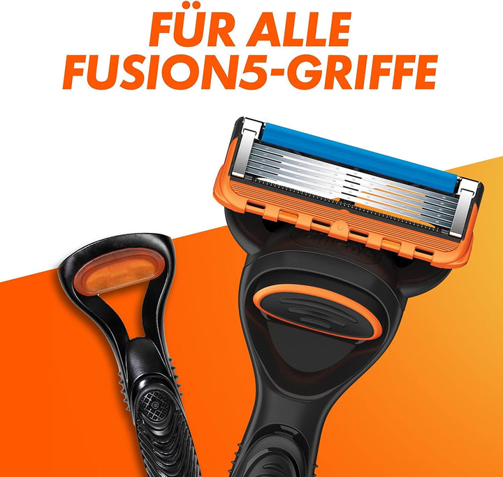 Gillette Fusion 5 Power Rasierklingen für Rasierer, 4 Ersatzklingen für Nassrasierer Herren mit 5-fa