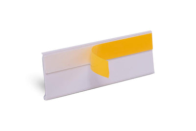 Selbstklebende Etikettenhalter für Einstecketiketten 100 mm Breit/Tickethalter/Etiketten Halter (75