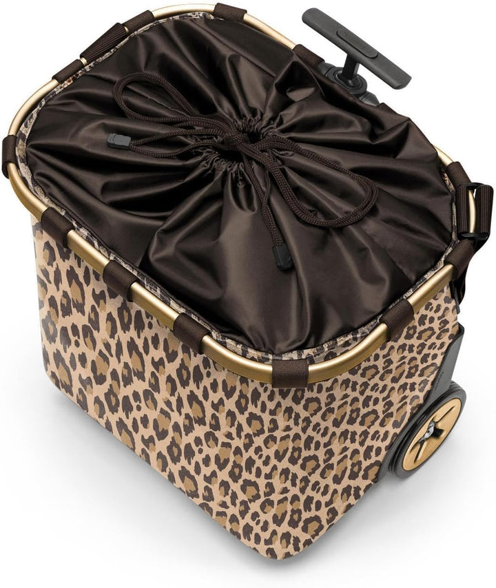 reisenthel carrycruiser Tragbarer Einkaufstrolley mit stabilem Aluminiumrahmen, Schultergurt und her