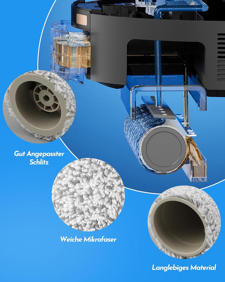 X9 Pro Omni Zubehör für ECOVACS DEEBOT X9 Pro Omni & X11 Pro Omni, 21 Stück X9 Pro Omni Ersatzteile