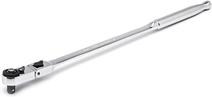 GEARWRENCH 81030 Ratsche, 6,35 mm (1/4 Zoll), 72 Zähne, Schnellverschluss, Flex-Kopf-Ratsche, 30,5 c