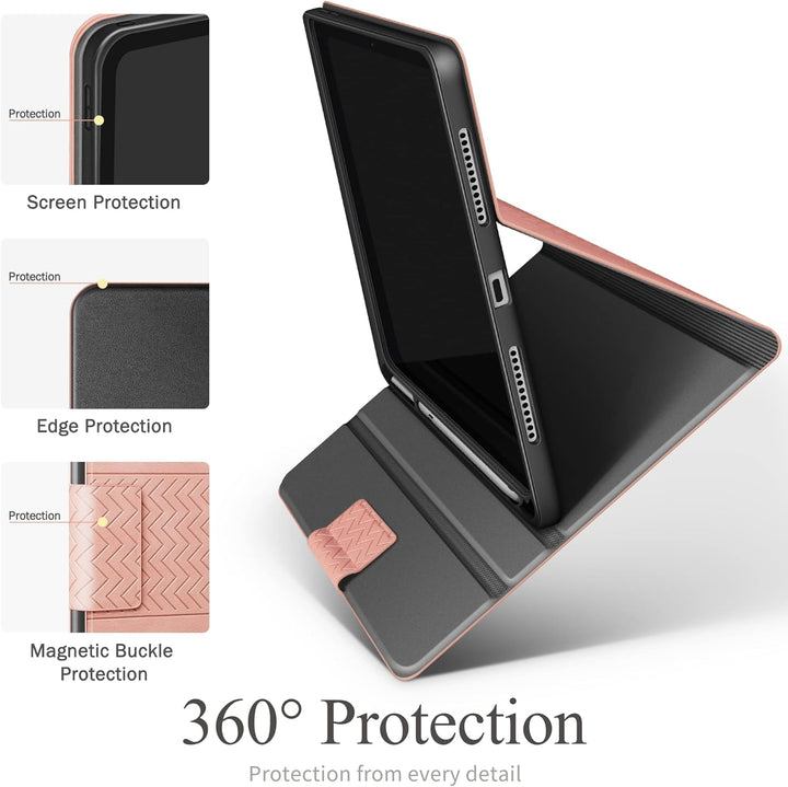 AUAUA Hülle für iPad 10. Generation 2022, 10,9 Zoll Hülle mit Apple Stifthalter, Auto Schlaf/Aufwach