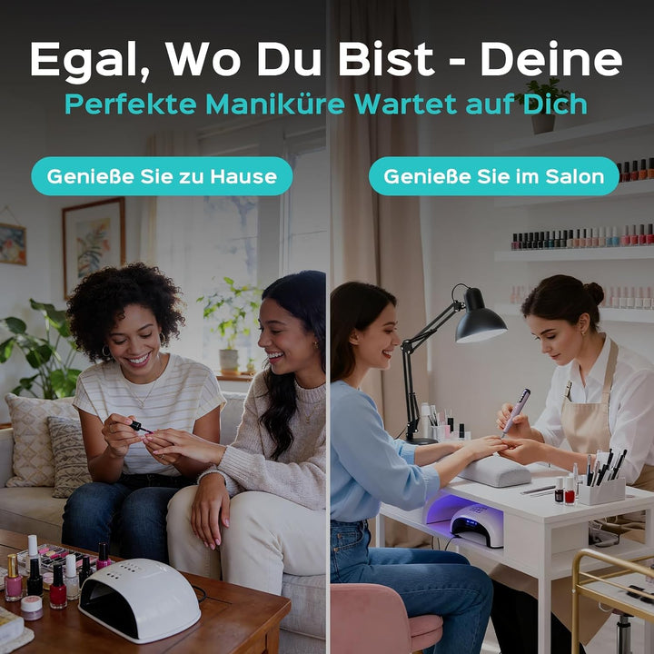 COSLUS C50 Nagelfräser Kabellose Elektrische Nagelfeile: 12-stufiger Nagelfräser mit LED-Display für
