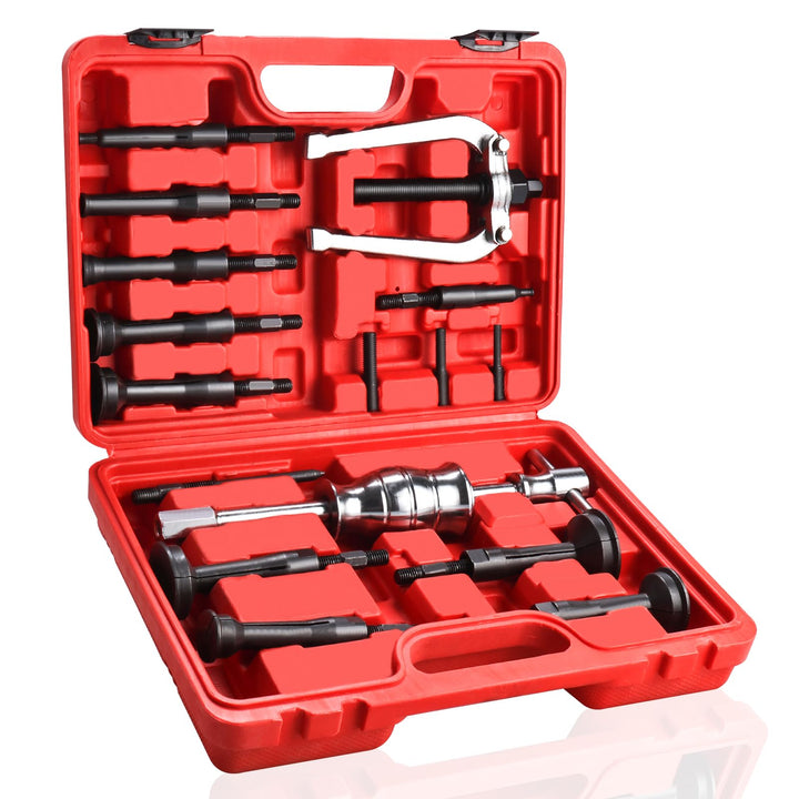 BOOMSTART 16tlg Innenlager Abzieher Innenabzieher Set, 5-58mm Lager Innenabzieher Set, Kugellager La