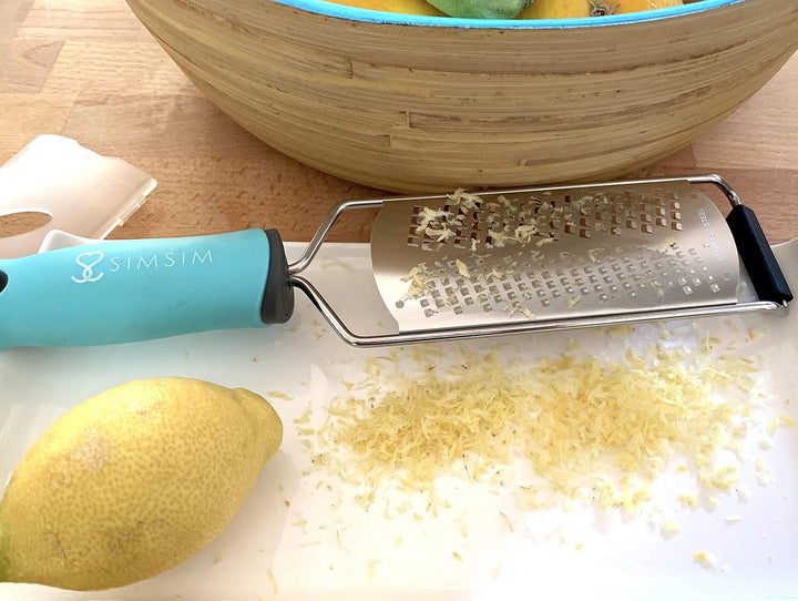 SimSim superscharfe Profi Reibe -2 in 1- Küchenreibe Edelstahl spülmaschinengeeignet Premiumqualität