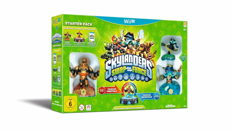 Skylanders Swap Force Starter Pack - [Nintendo Wii U] Nintendo Wii U Standard, Nintendo Wii U Standa