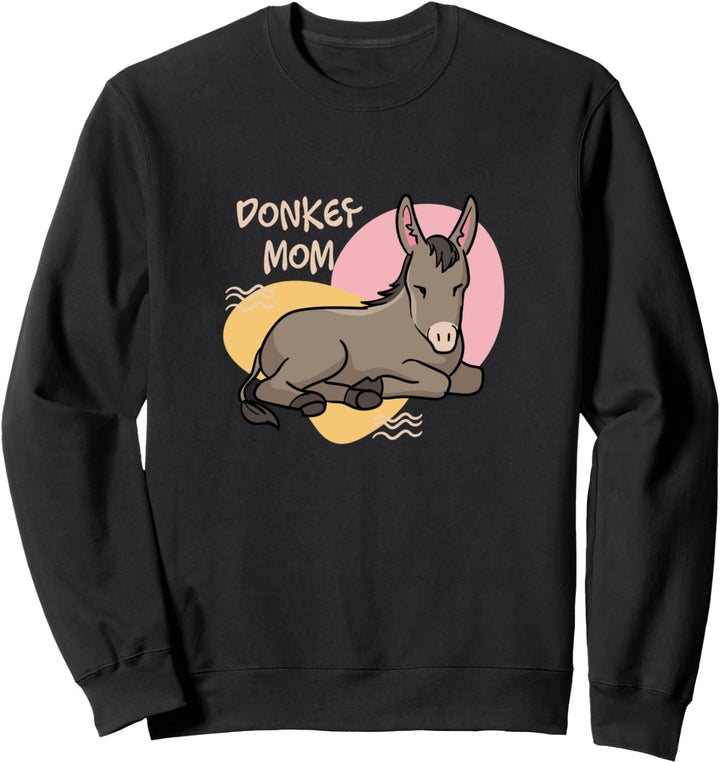 Esel Ironischer Spruch Lustiges Maultier Bauernhof Tier Sweatshirt