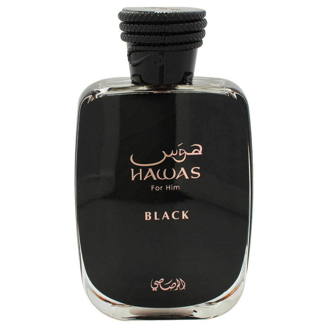 Rasasi Hawas Black for Men Eau de Parfum, Spray, 100 ml