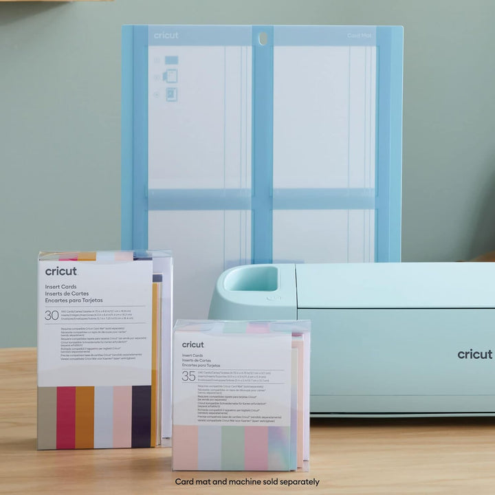 Cricut Insert Cards | Prinzessin | 12,1 cm x 12,1 cm (Cricut -Grösse S40) | 35-Pack | Zur Verwendung