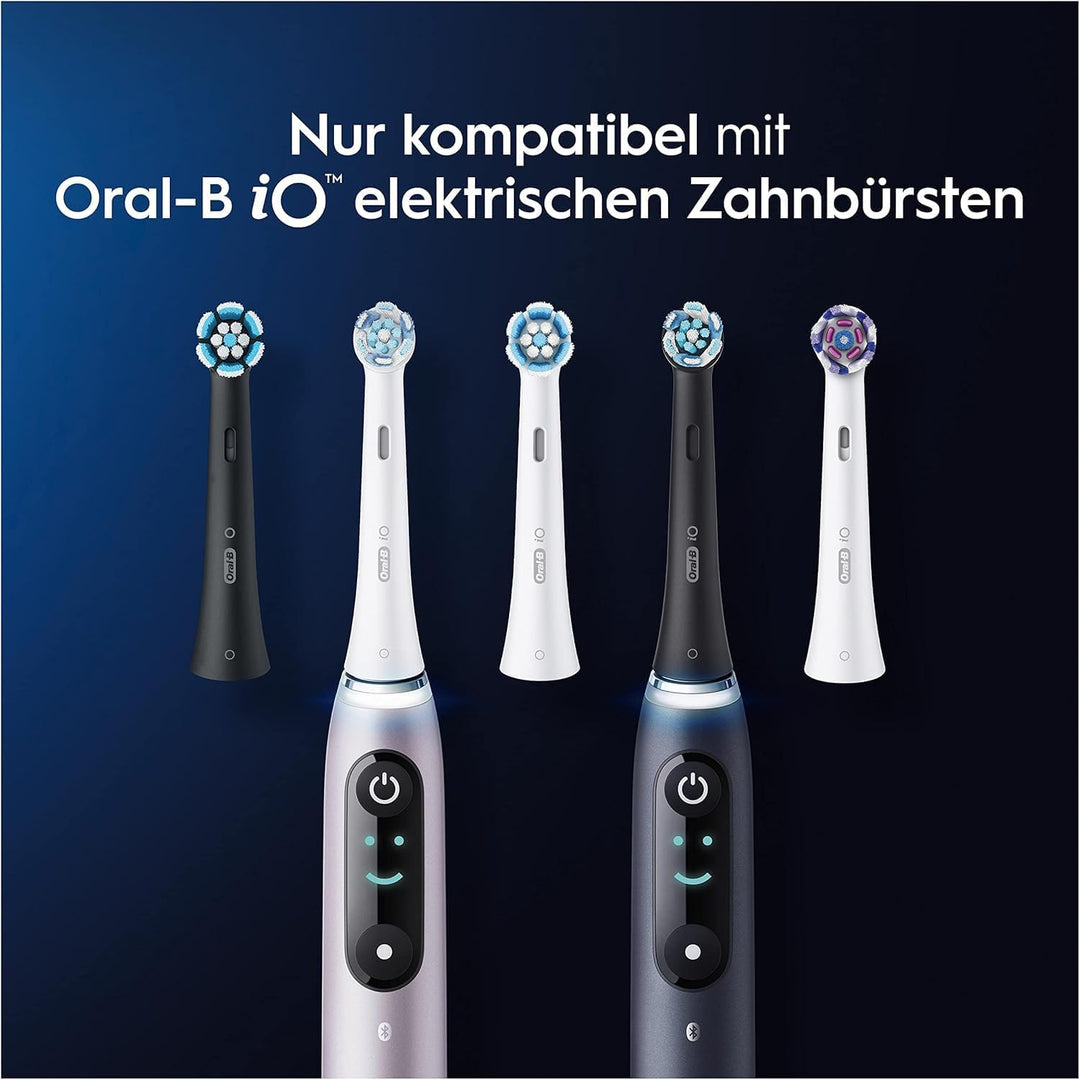 Oral-B iO Ultimative Reinigung Aufsteckbürsten für elektrische Zahnbürste, 6 Stück, ultimative Zahnr