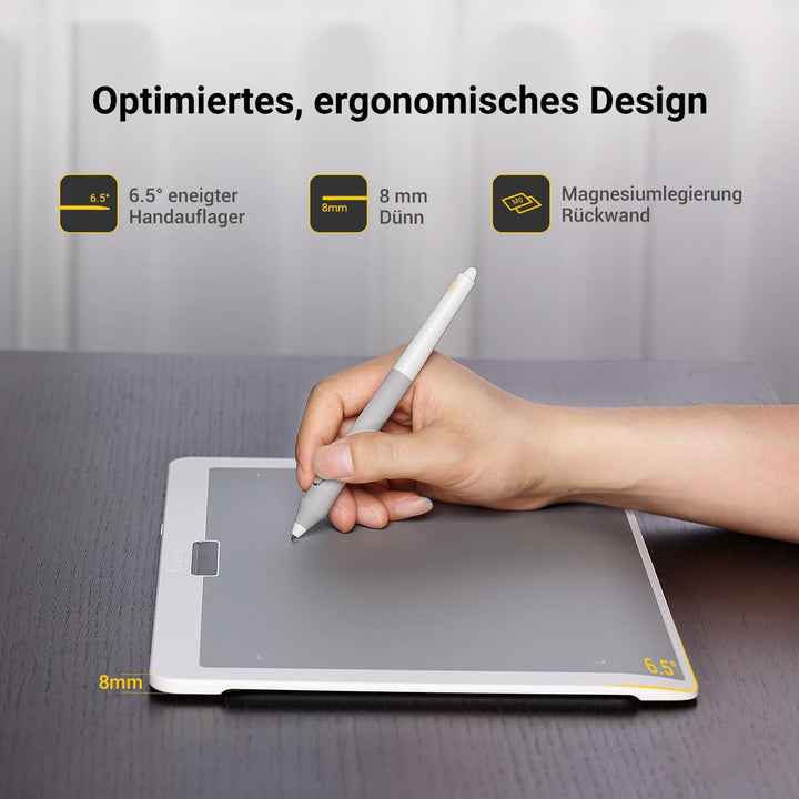 Xencelabs Pen Tablet Medium Bundle SE v2 Professionelles Grafiktablett 12 Zoll für Profi Kreative Ze