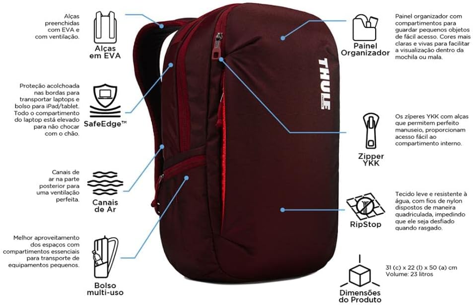 Thule Subterra Rucksack 23l Ember 23 Liter, Ember 23 Liter