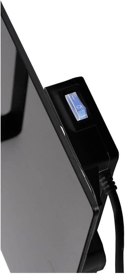 Eurom Infrarotheizung Sani 400 Wifi, schwarz 350135 (Handtuchtrockner Badezimmerheizung Bad-Heizung)