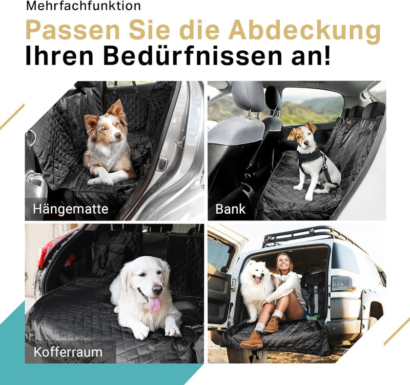 PetProved Hundedecke Auto Rückbank Hund Auto Rückbank Hundedecke Rücksitz Hund Autodecke Rücksitzsch