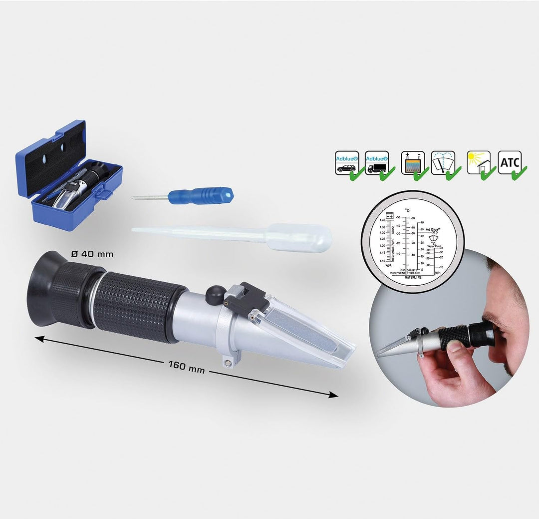 BRILLIANT TOOLS BT536010 Refraktometer [Powered by KS TOOLS]