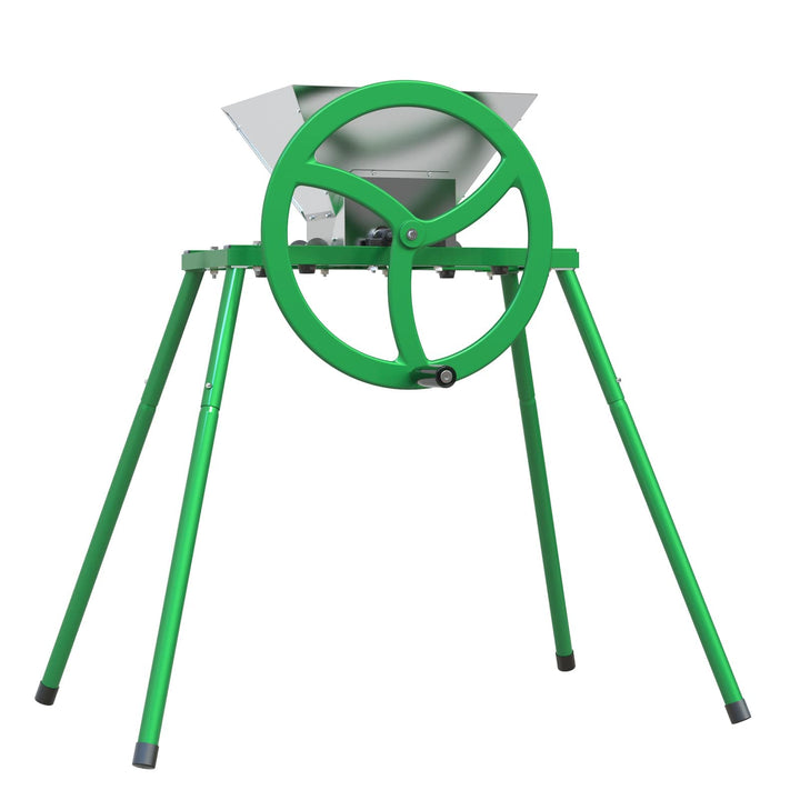 SQUEEZE master 7L Obstmühle Mit Ständer Obstmuser Obsthäcksler Beerenmühle mit Handkurbel mit Edelst